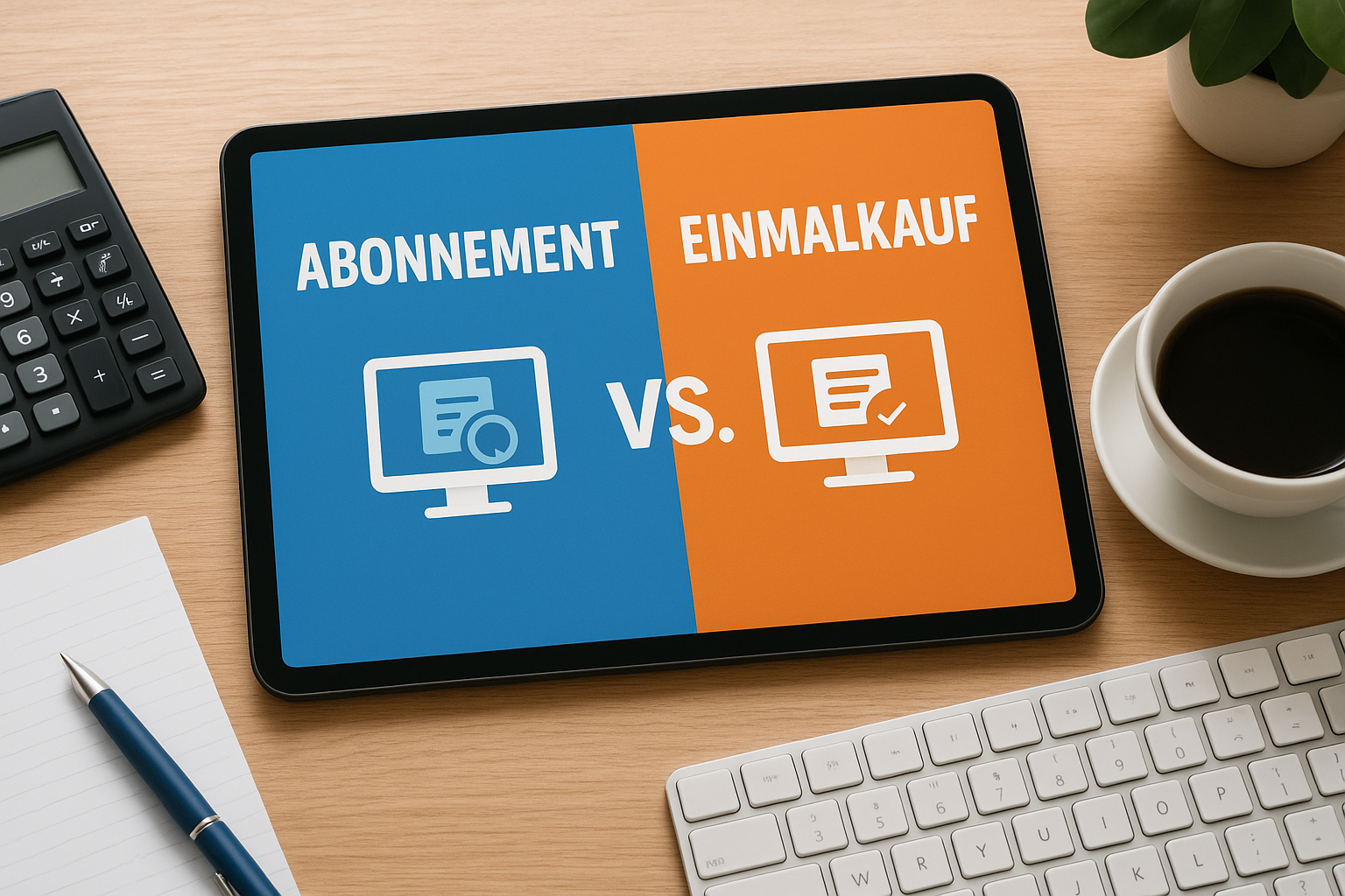 Abonnement oder Einmalkauf: Welches Modell lohnt sich mehr