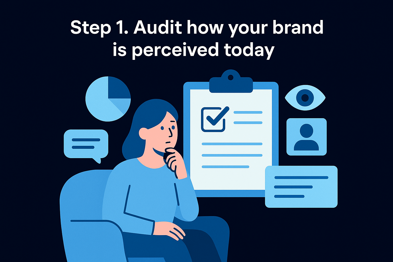 Step 1. Audit how your brand is perceived today