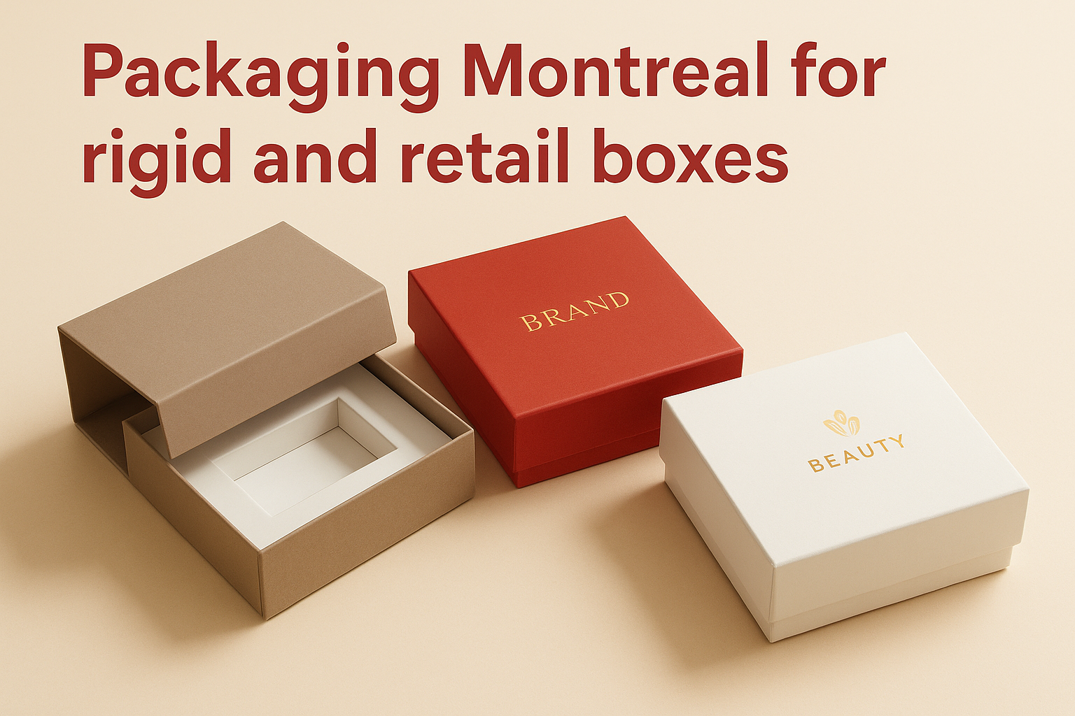 4. Packaging Montreal for rigid and retail boxes