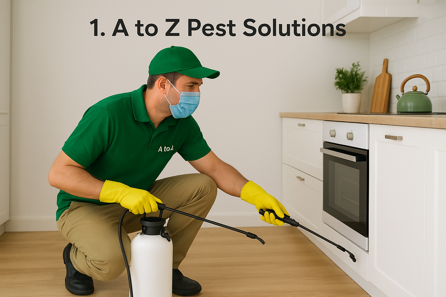 7 Best Pest Control Services in Vijayanagar, Bangalore (2026) 1 1. A to Z Pest Solutions