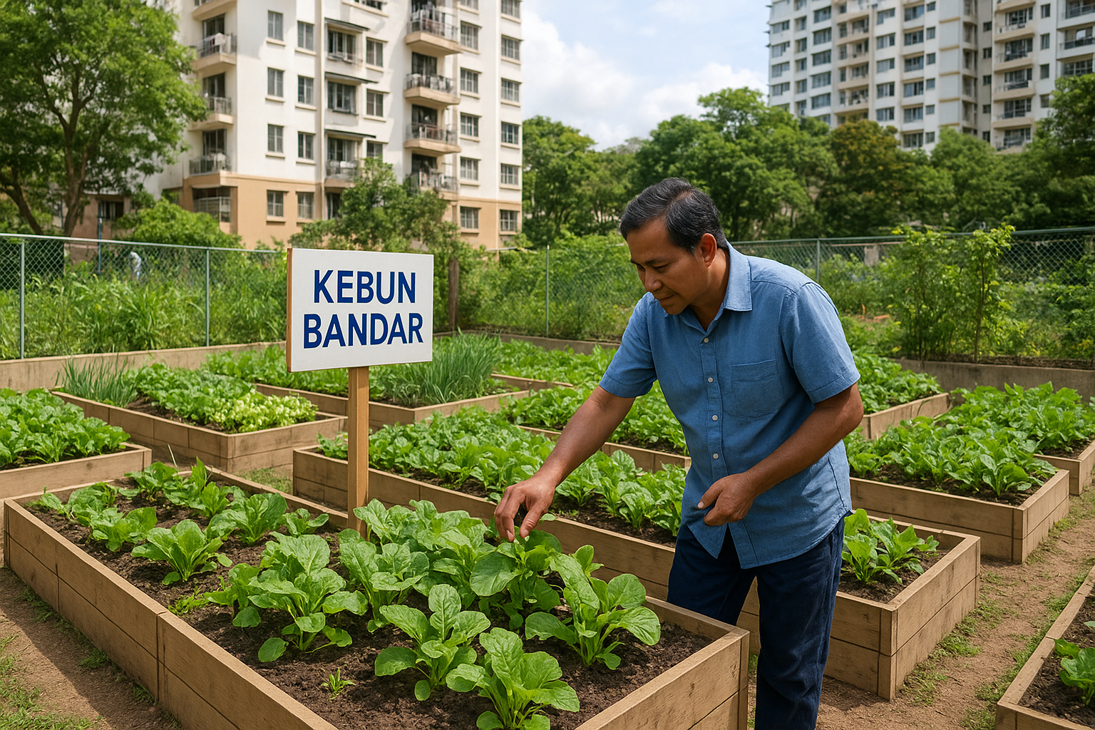 Government-backed programs and community plots
