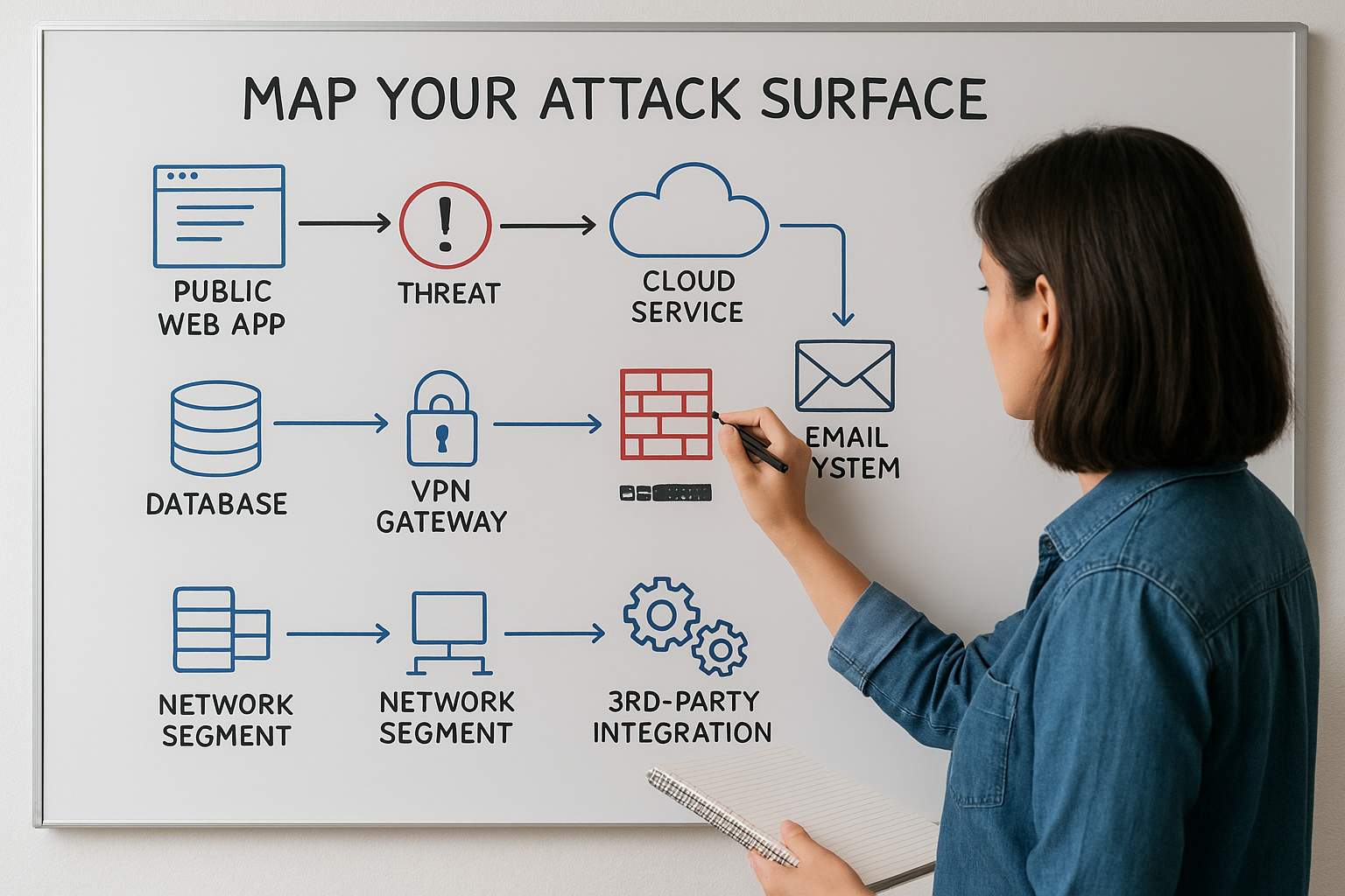 2. Map your attack surface and identify threats