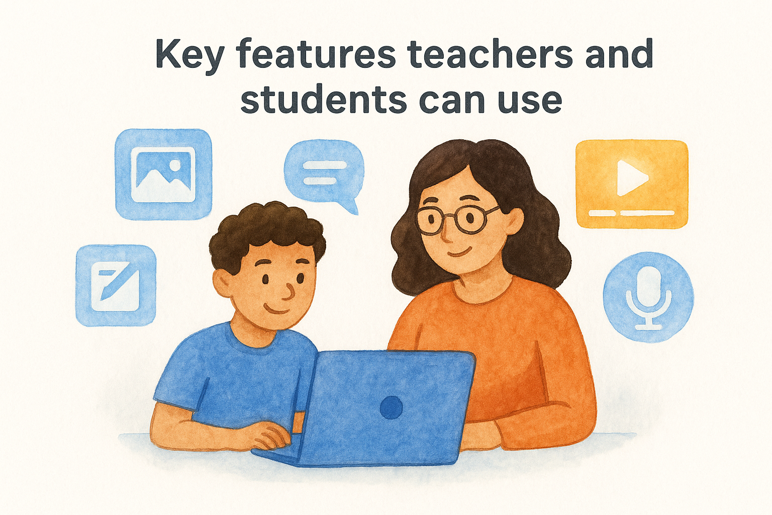 Key features teachers and students can use