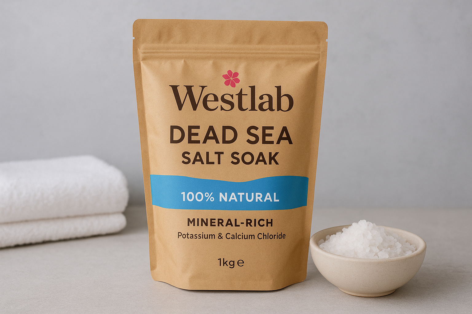 5. Westlab Dead Sea Salt Soak