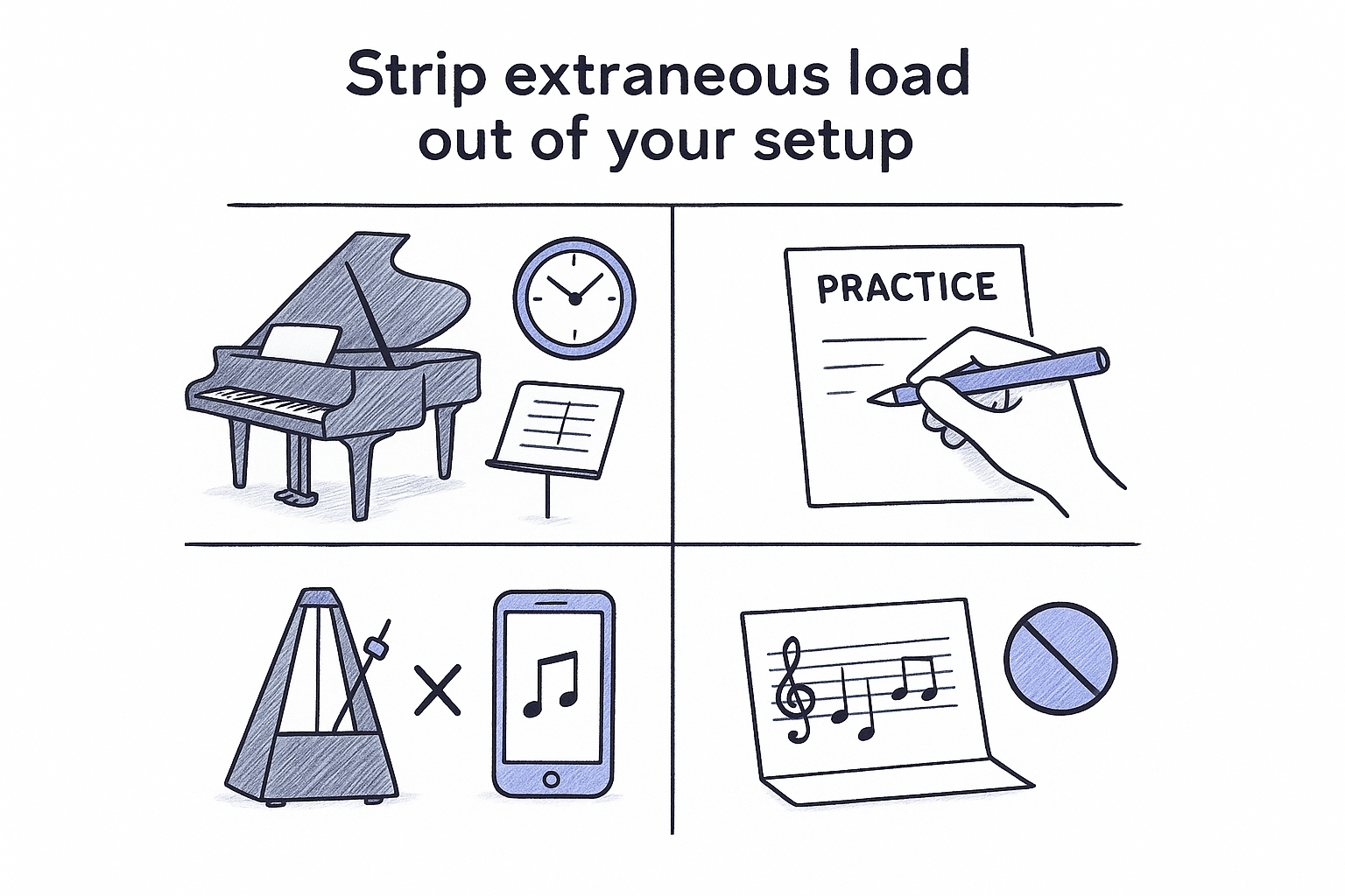 Strip extraneous load out of your setup