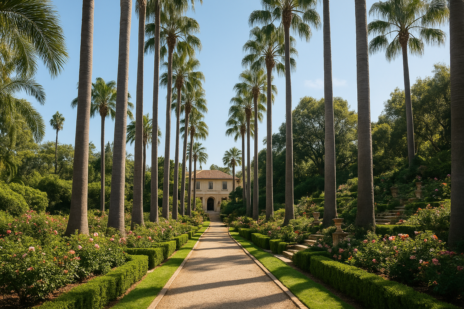 1. Virginia Robinson Gardens, a secret botanical estate