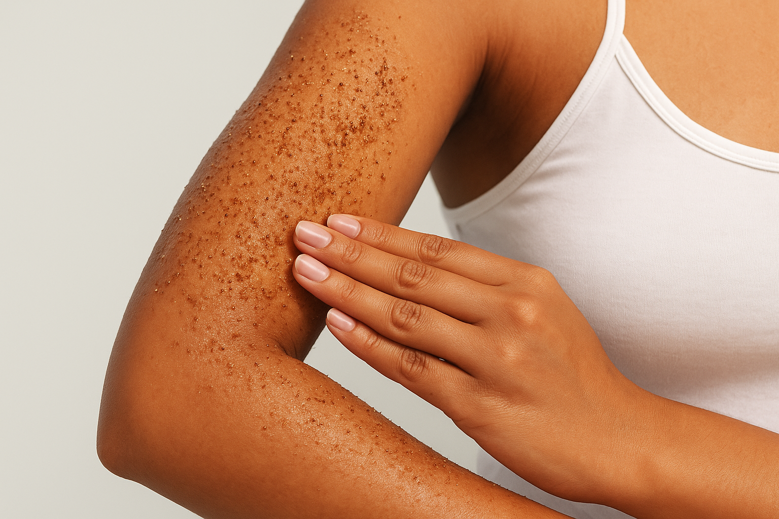 6. Evens out skin tone and texture over time