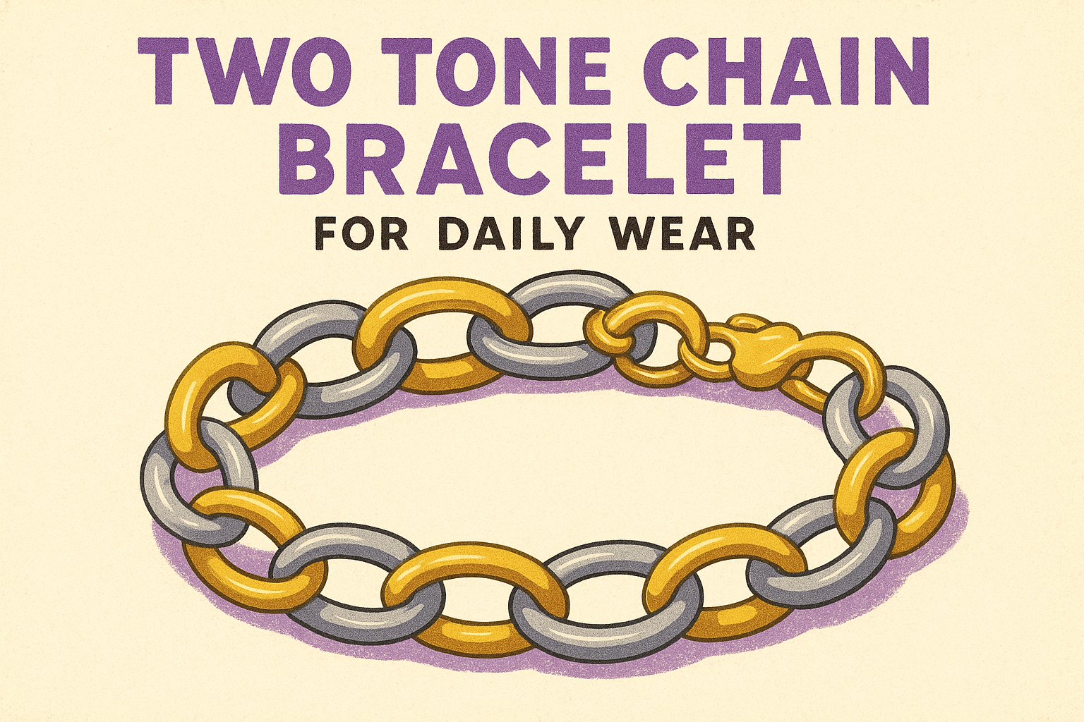 5. Tweekleurige schakelarmband voor dagelijks gebruik
