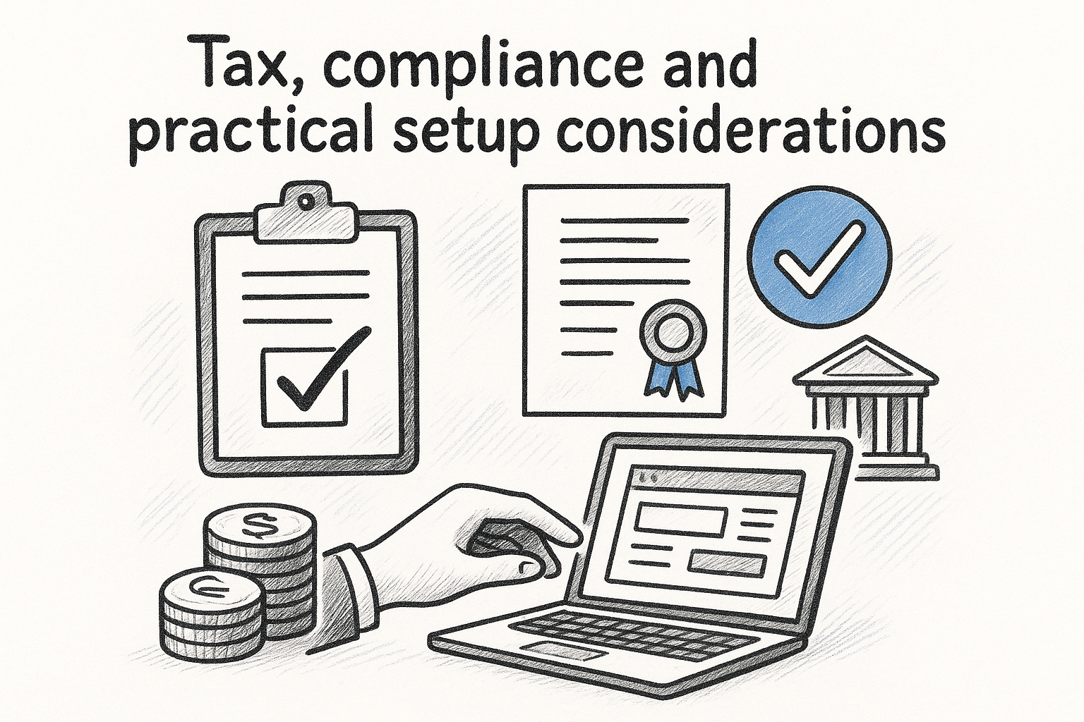 Tax, compliance and practical setup considerations