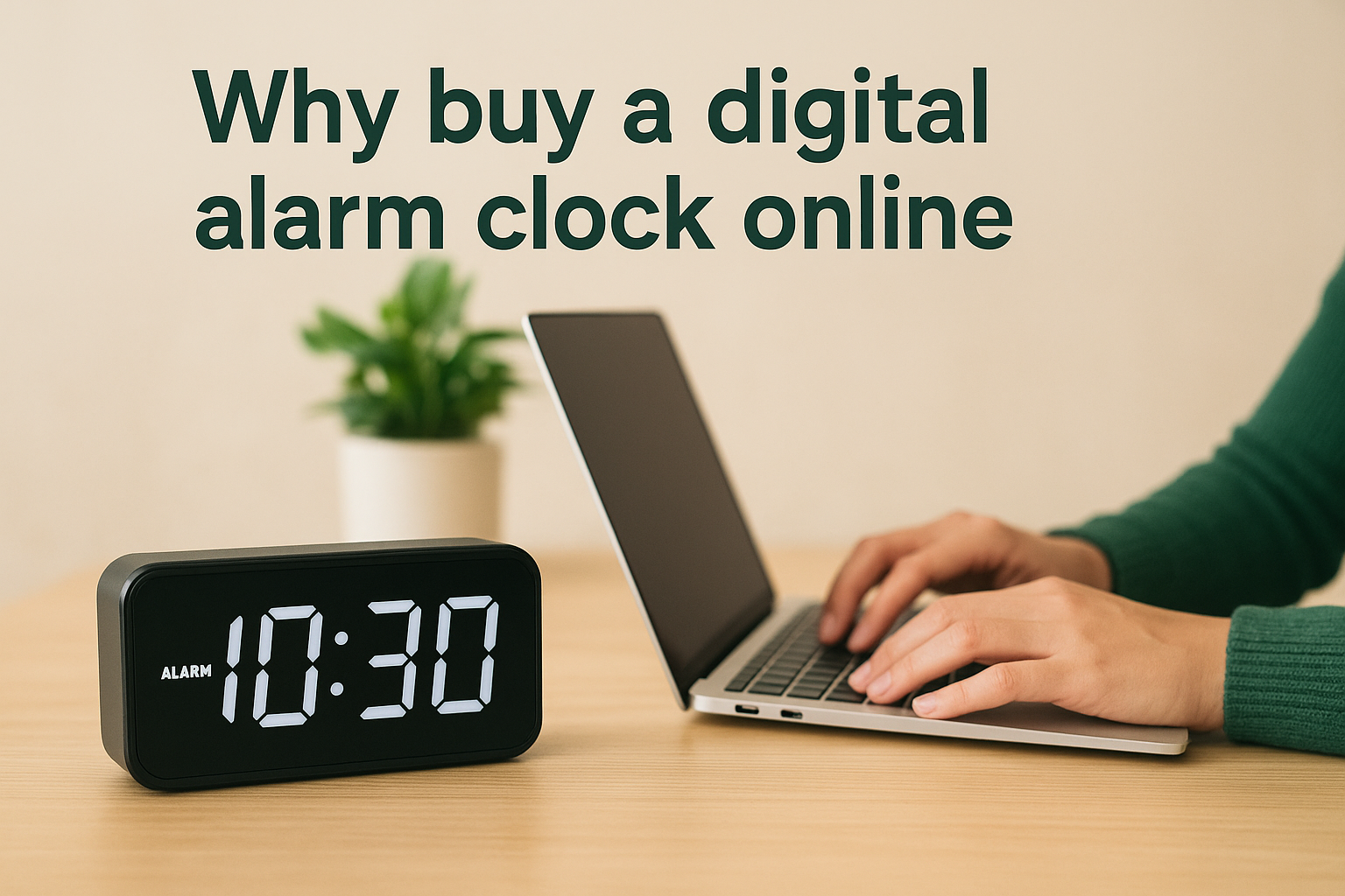 Why buy a digital alarm clock online