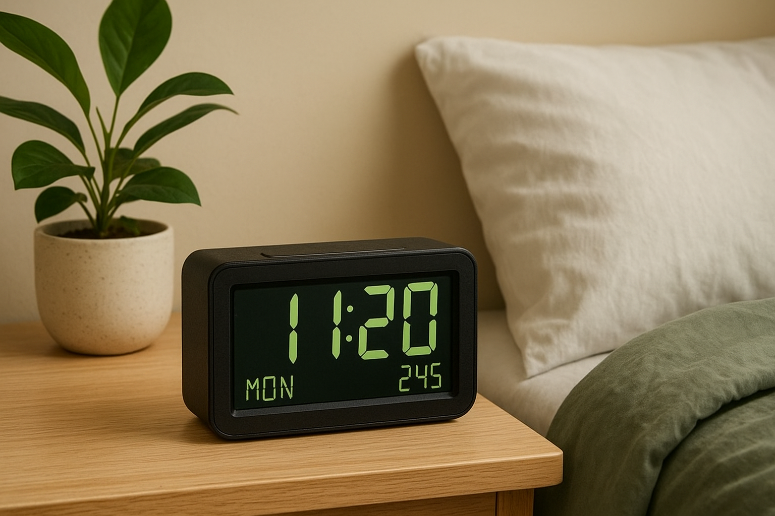 Matching a digital alarm clock to your lifestyle