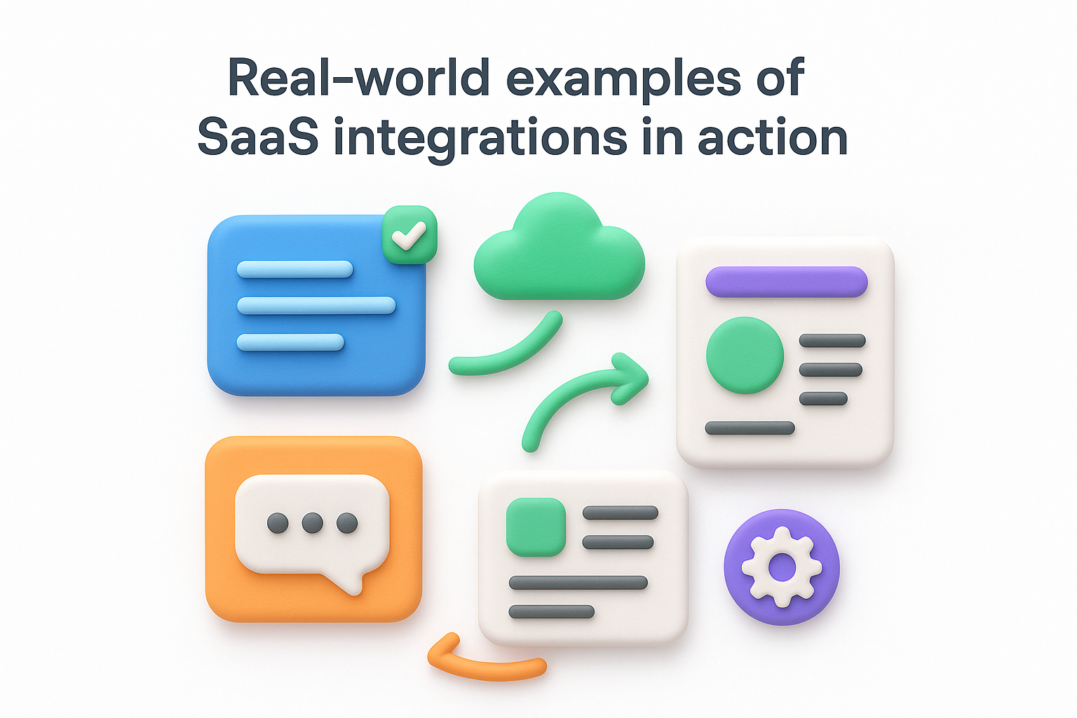 Real-world examples of SaaS integrations in action