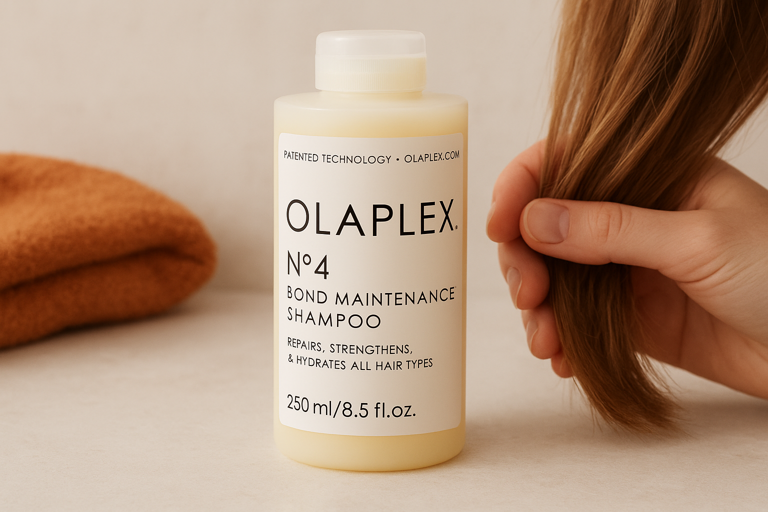 3. Olaplex No4 Fine Bond Maintenance Shampoo