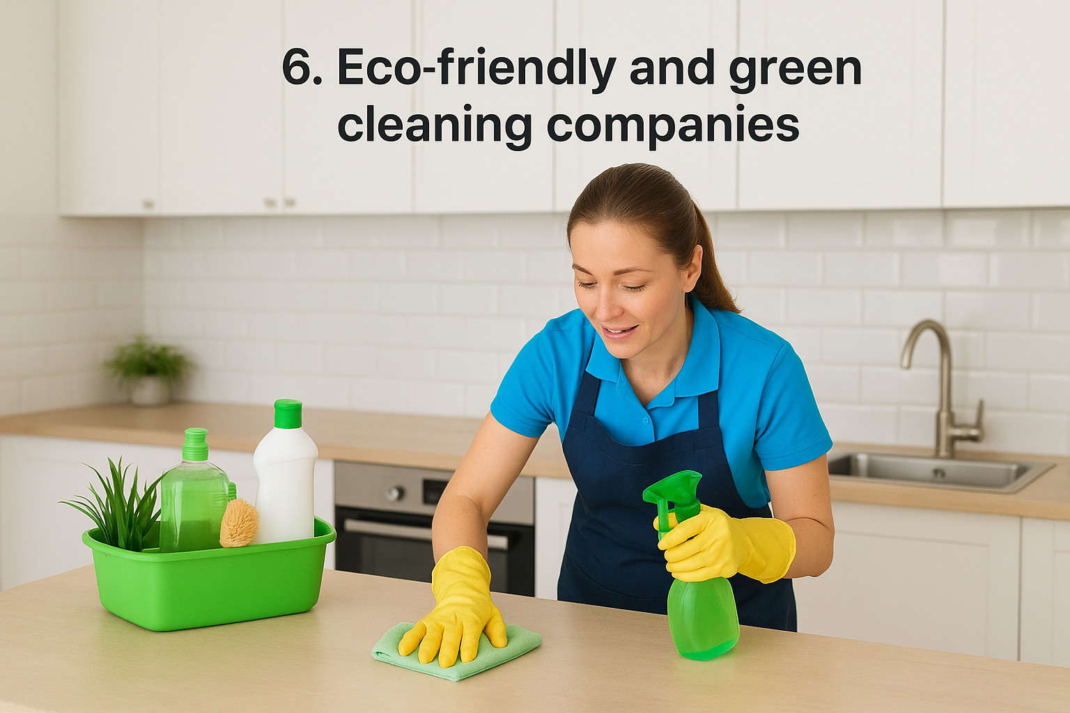 6. Eco-friendly and green cleaning companies