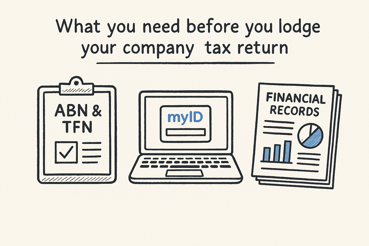 What you need before you lodge your company tax return