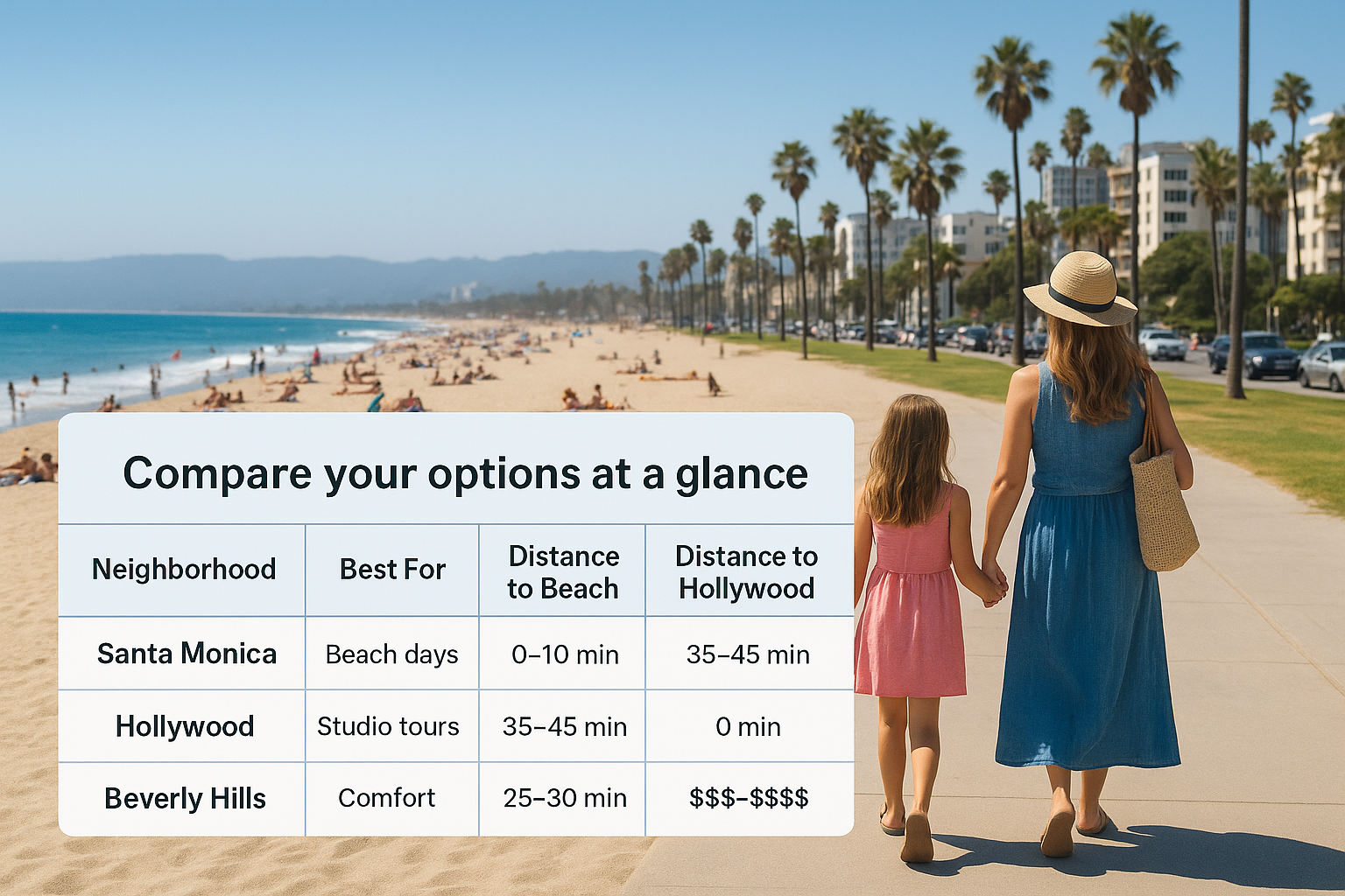 Compare your options at a glance
