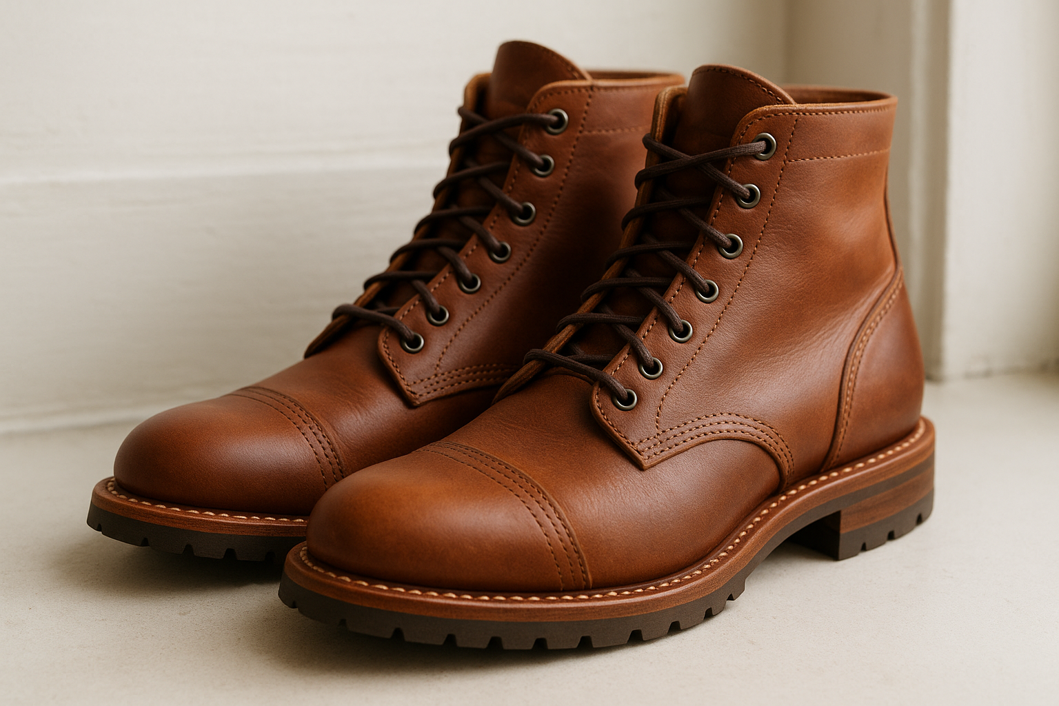 9. Classic leather boots