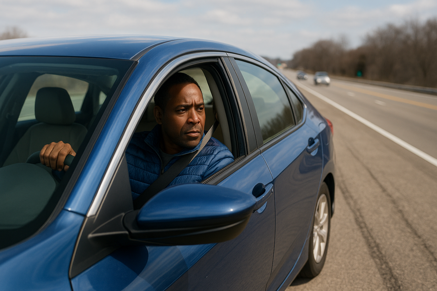 Emergency Tire Change Service Near Me: A Detroit How-To Guide Step 4. Wait safely while help is on the way