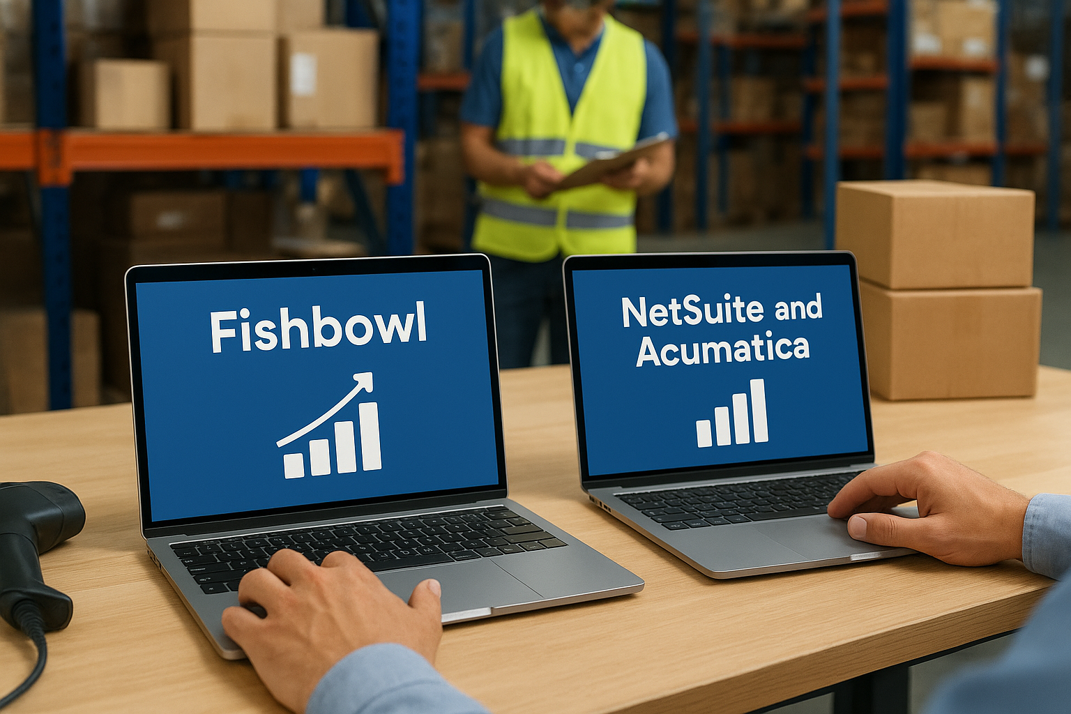 Fishbowl vs. NetSuite and Acumatica for warehouse operations