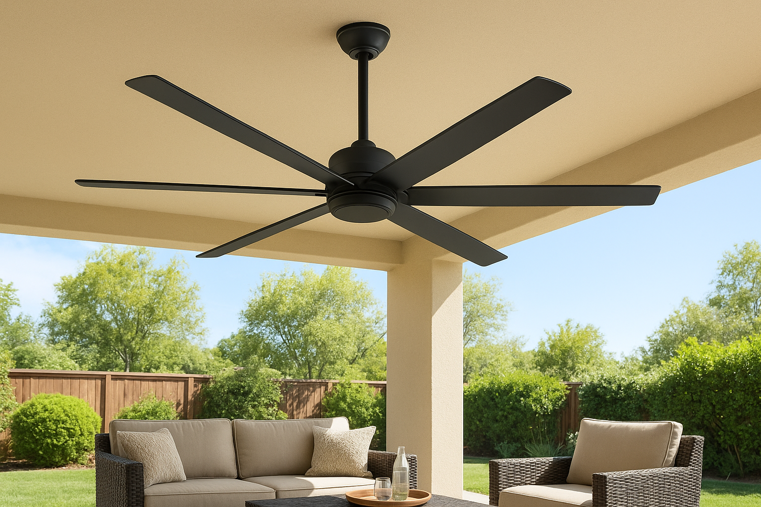 3. Hunter Downtown Outdoor Energy Star 60 Inch
