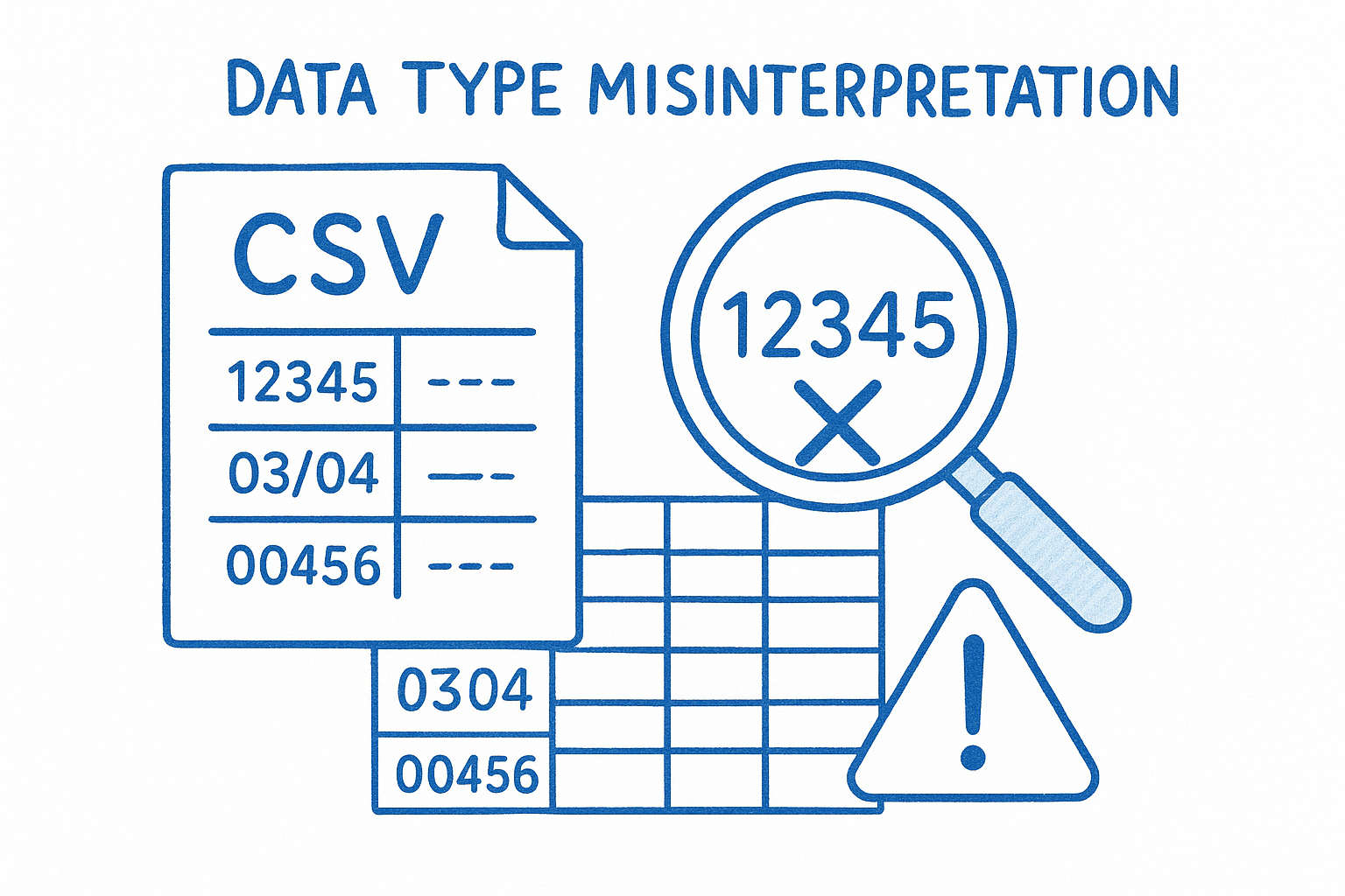 Data type misinterpretation
