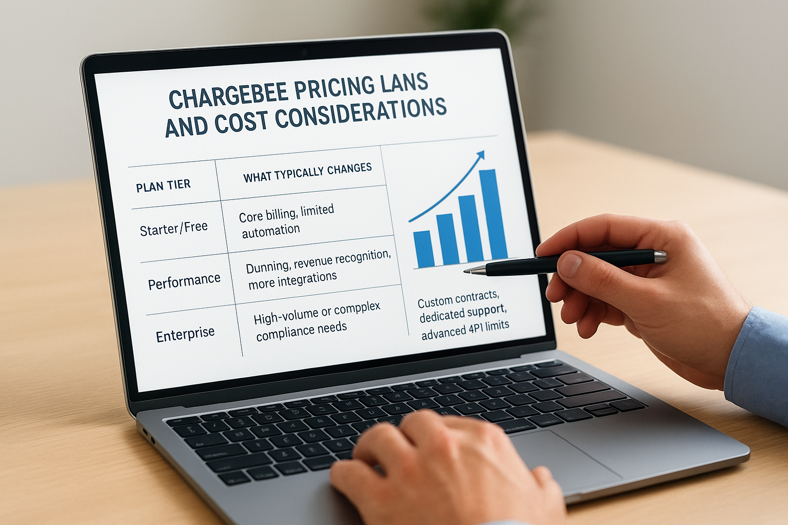 Chargebee pricing plans and cost considerations