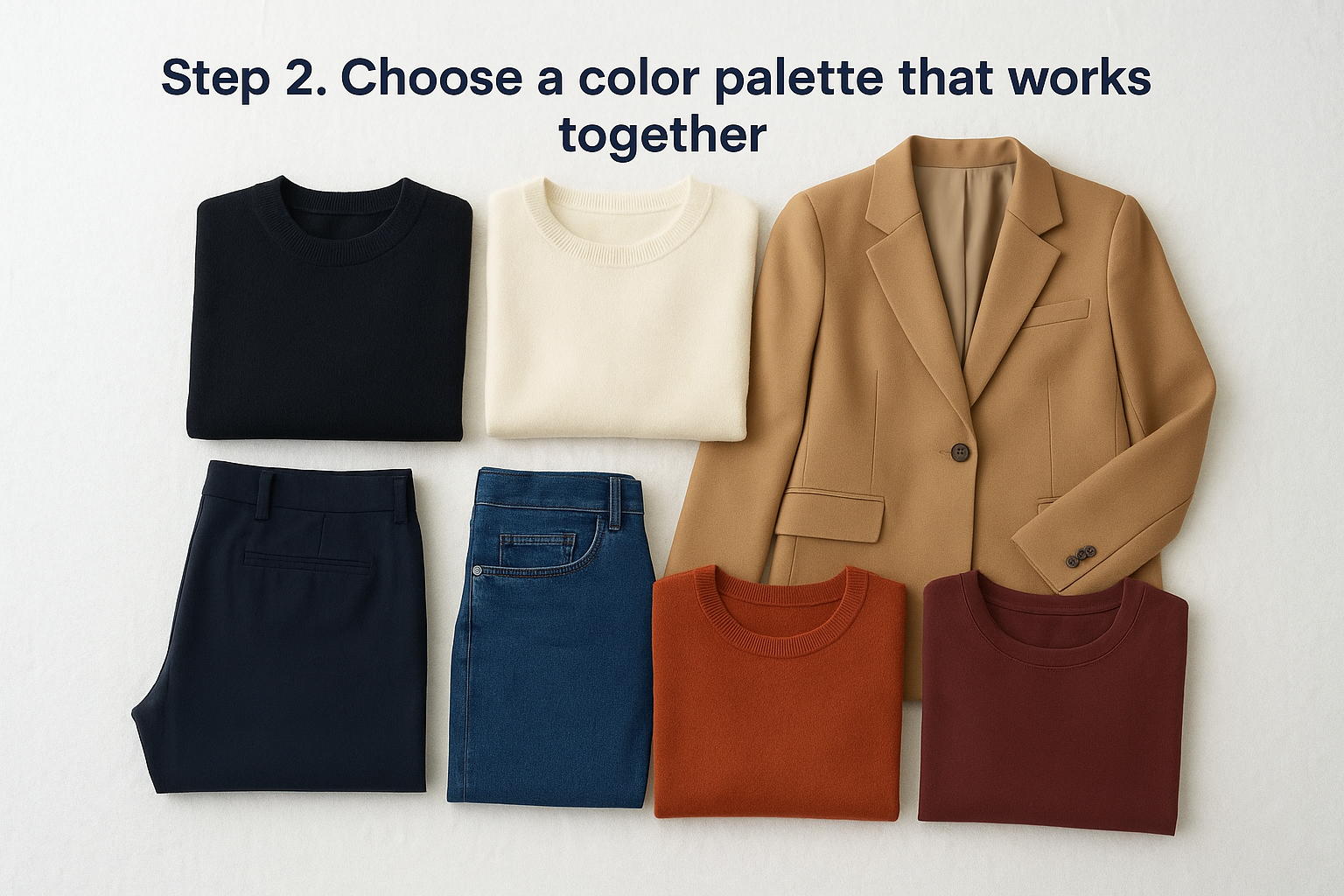 Step 2. Choose a color palette that works together