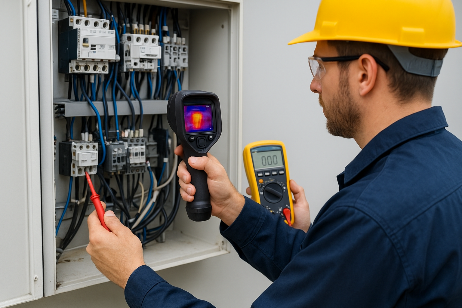 4. Inspect electrical components and connections