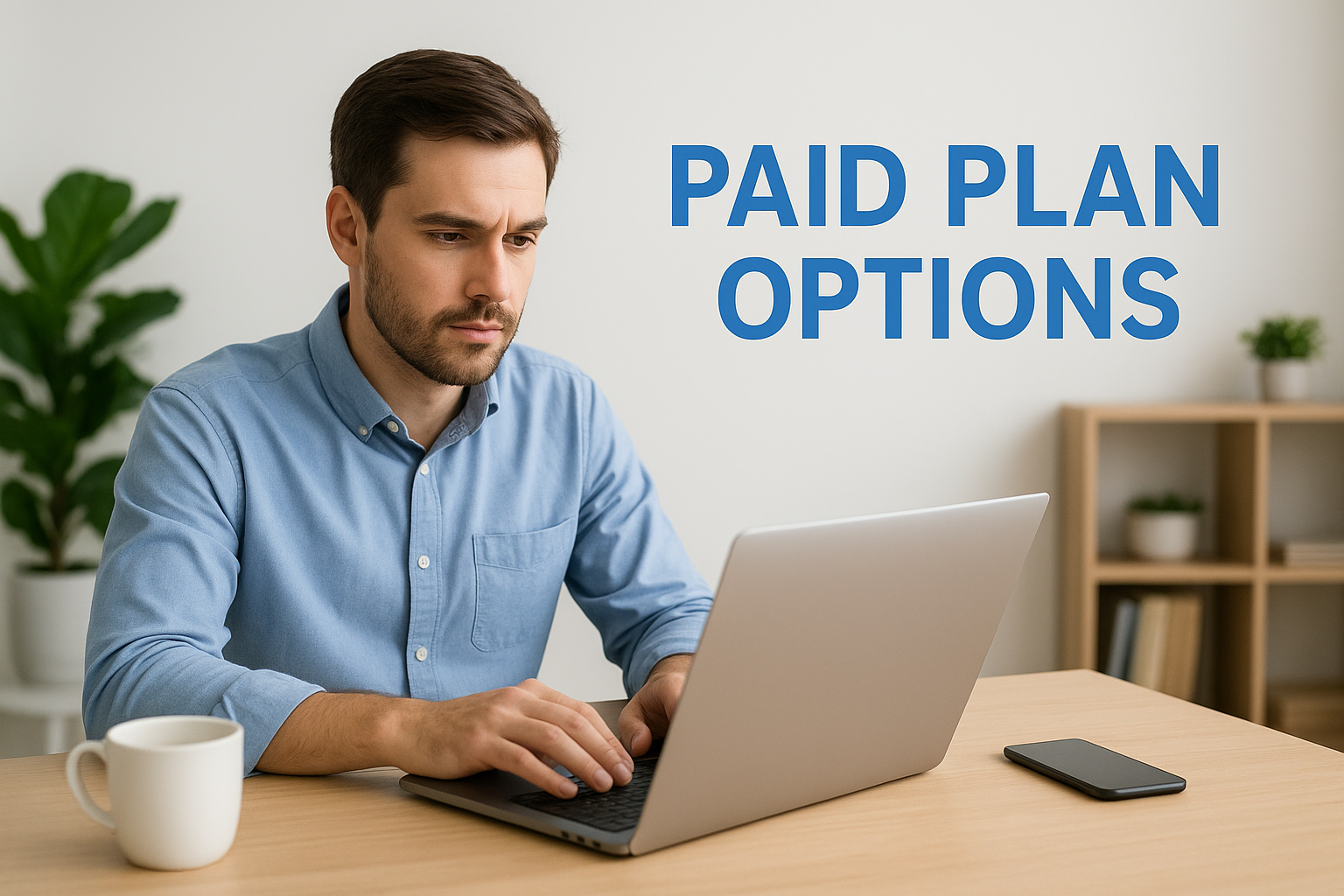 Paid plan options