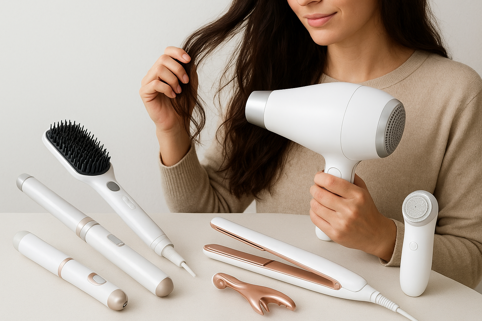 Hair tools, devices and accessories