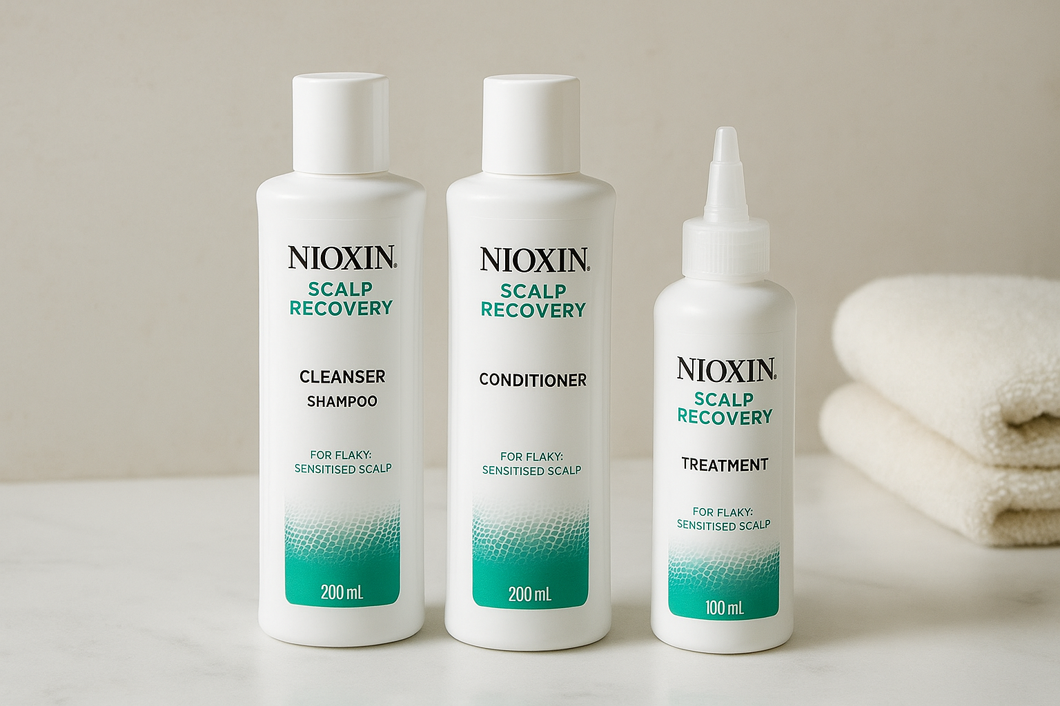 4. Nioxin scalp recovery system