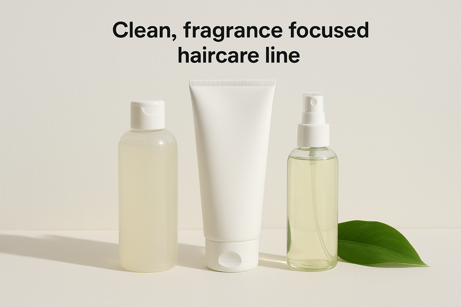 Clean, fragrance focused haircare line