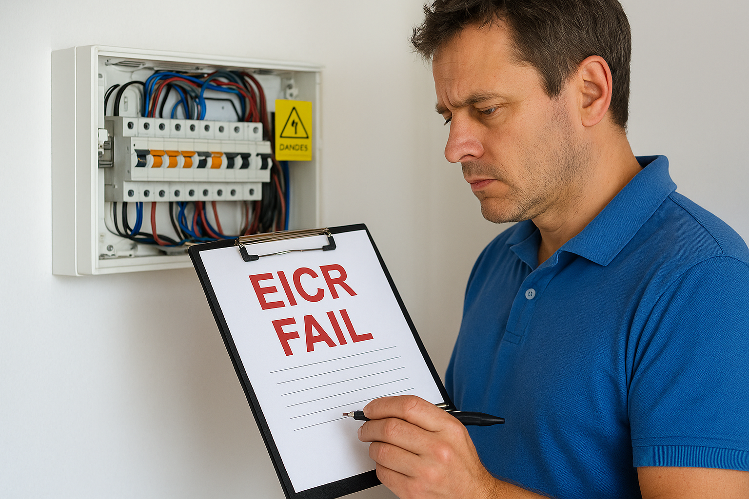 What happens if your inspection fails