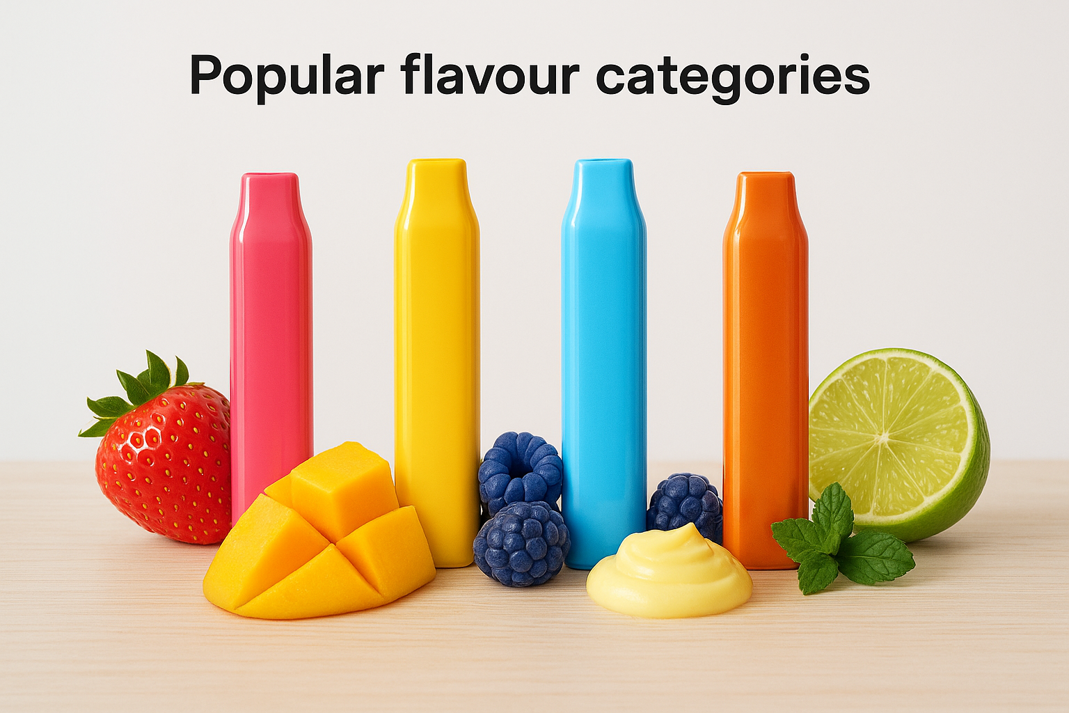 Popular flavour categories