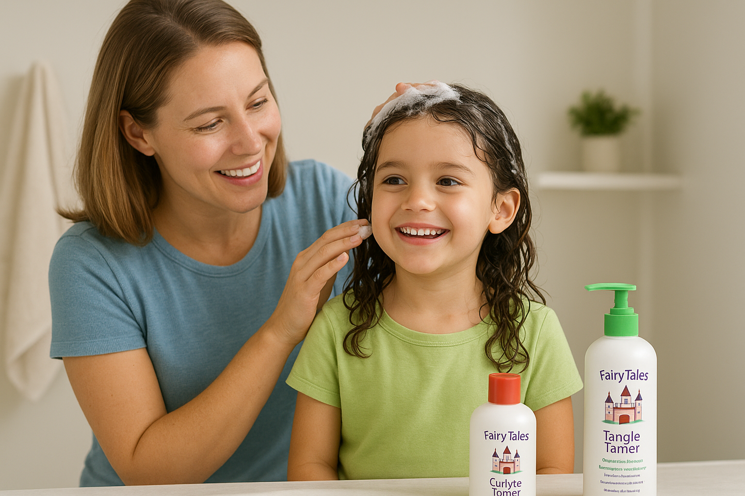 Gentle haircare for kids and teens