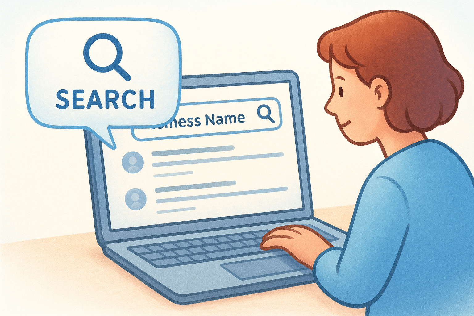Search for your existing listing