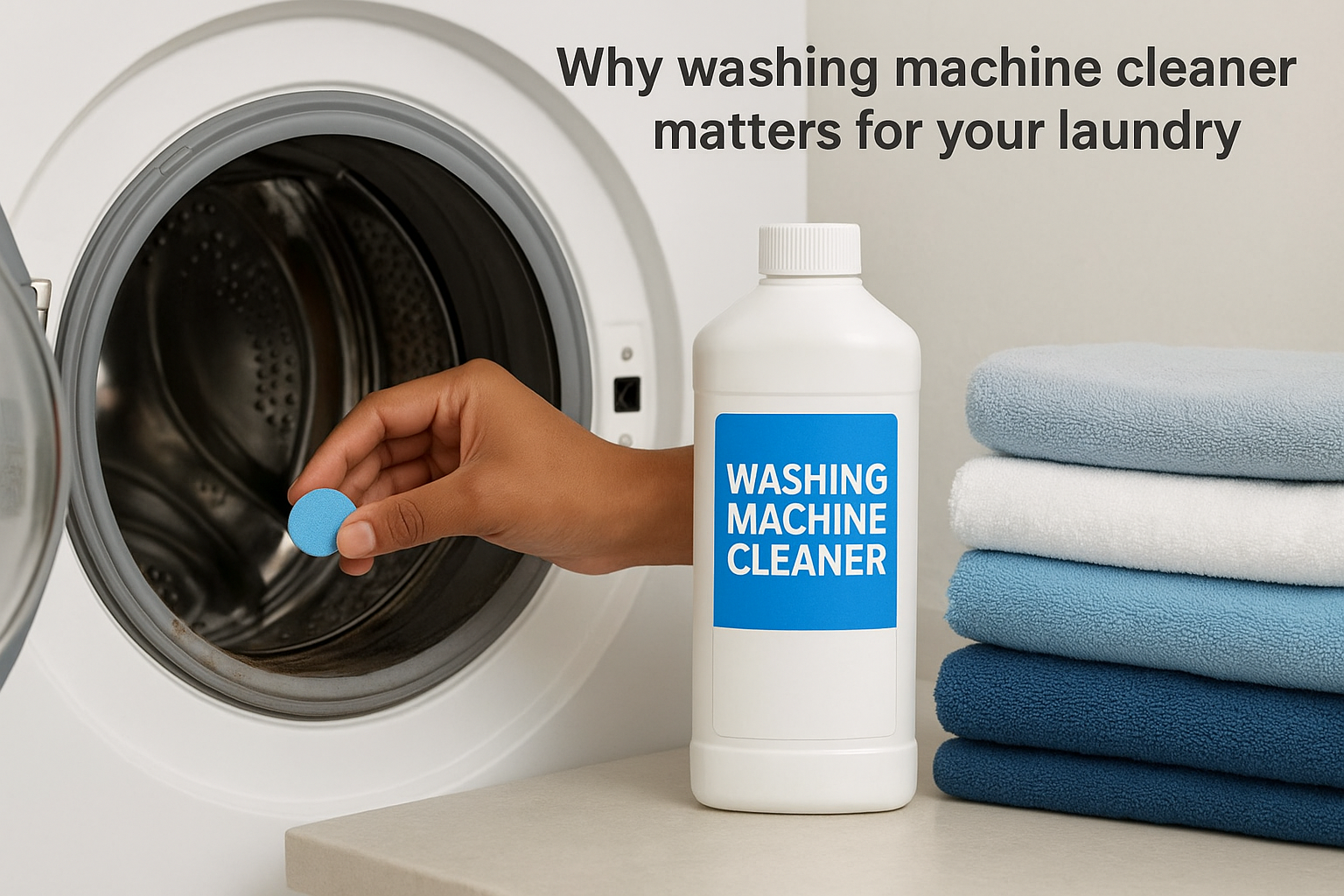 Why washing machine cleaner matters for your laundry