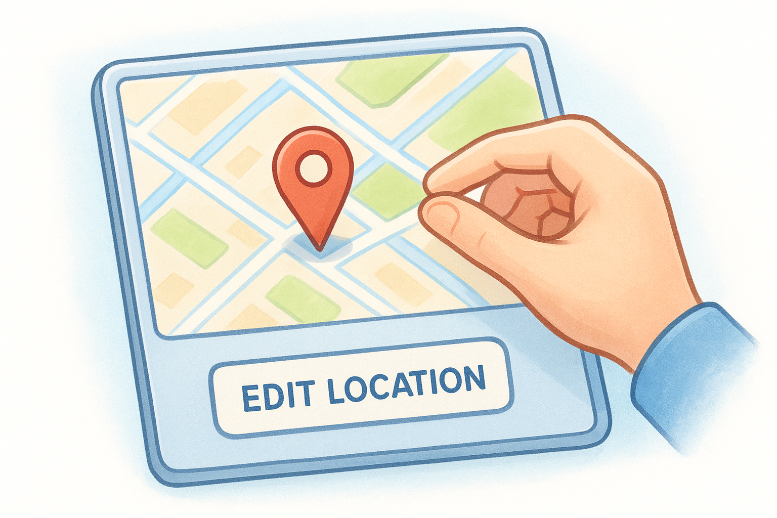 Adjust your map pin placement