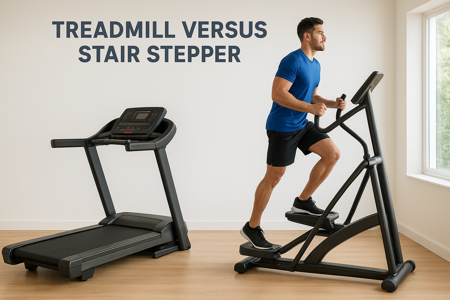 Treadmill versus stair stepper
