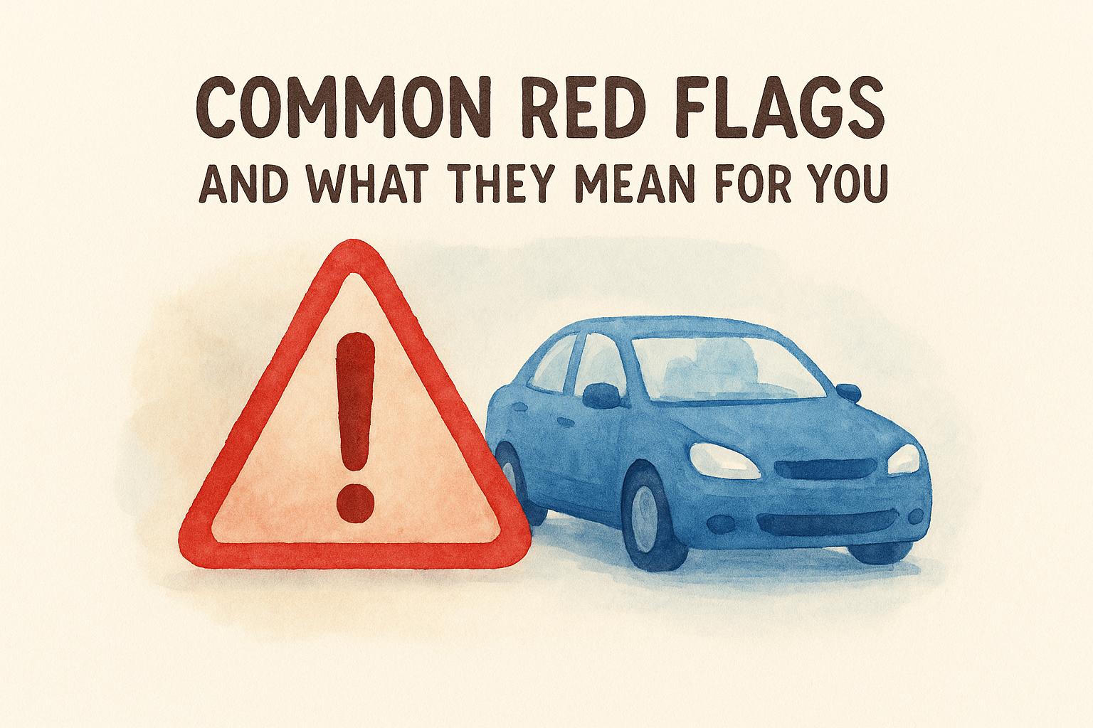 Common red flags and what they mean for you