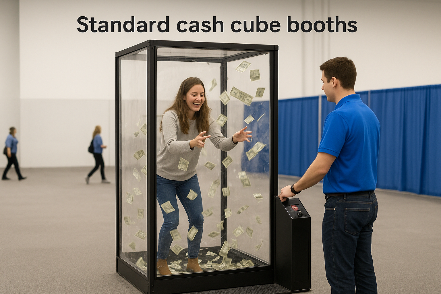 Standard cash cube booths