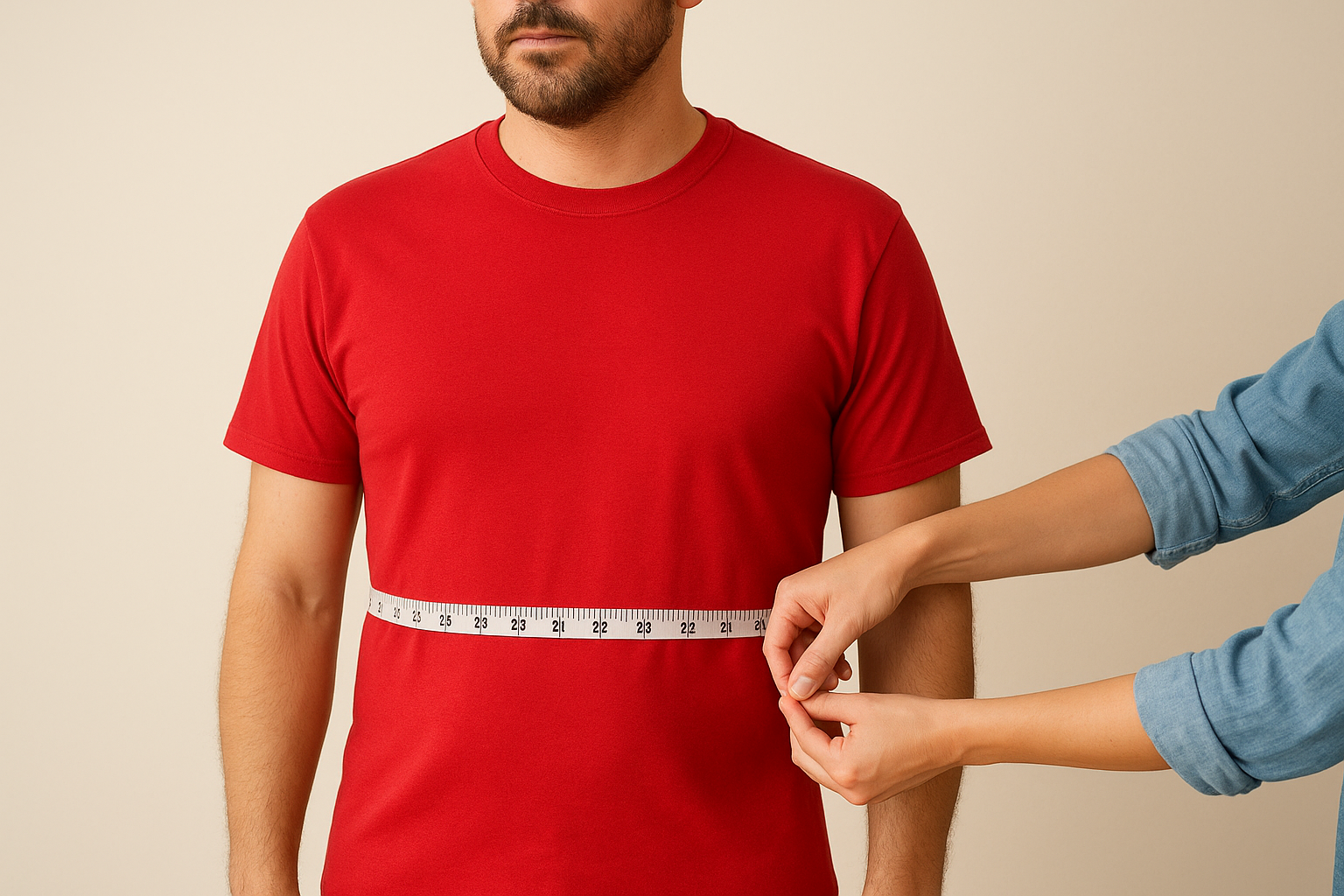 How to read Gildan's chest, waist and height measurements