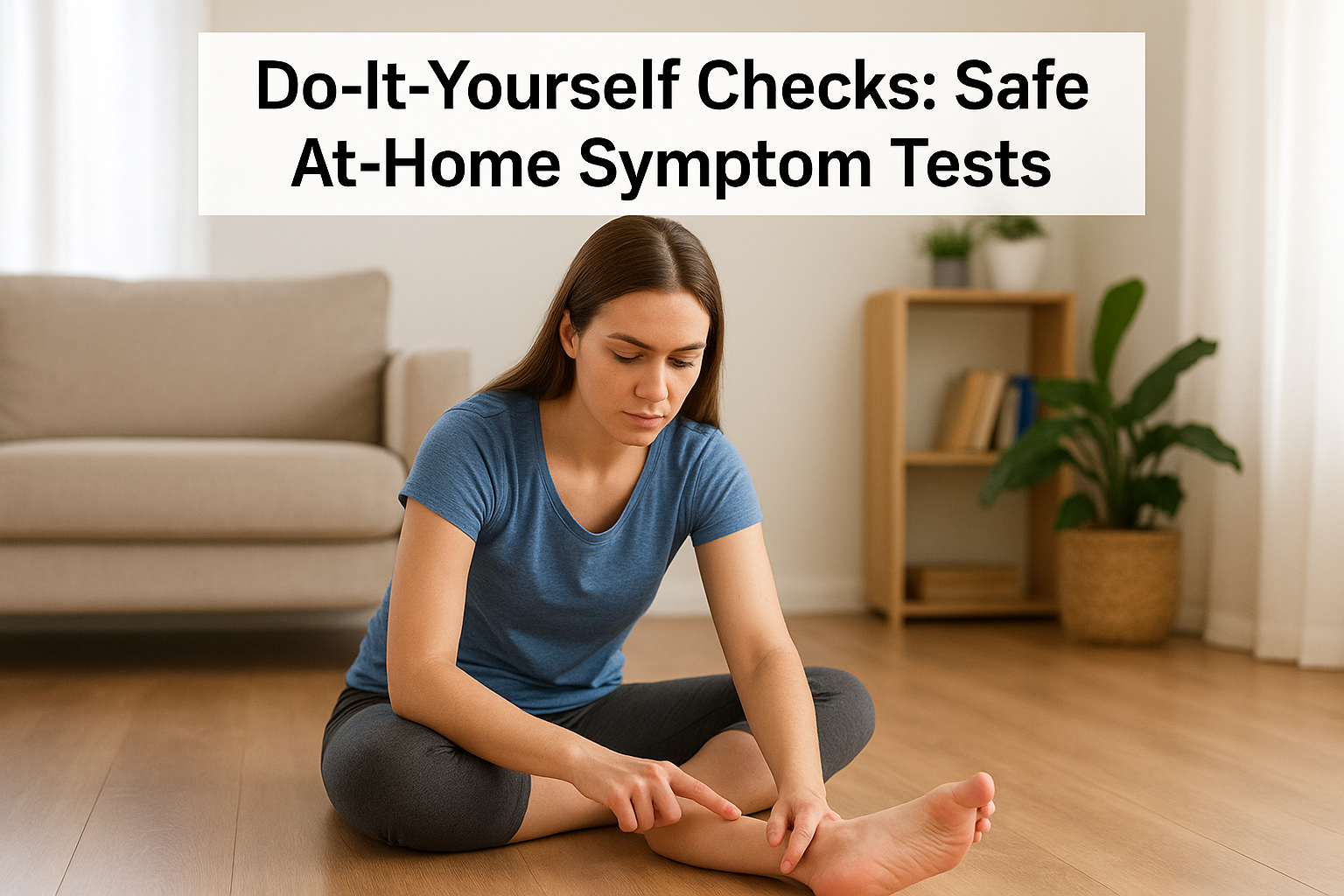 Do-It-Yourself Checks: Safe At-Home Symptom Tests