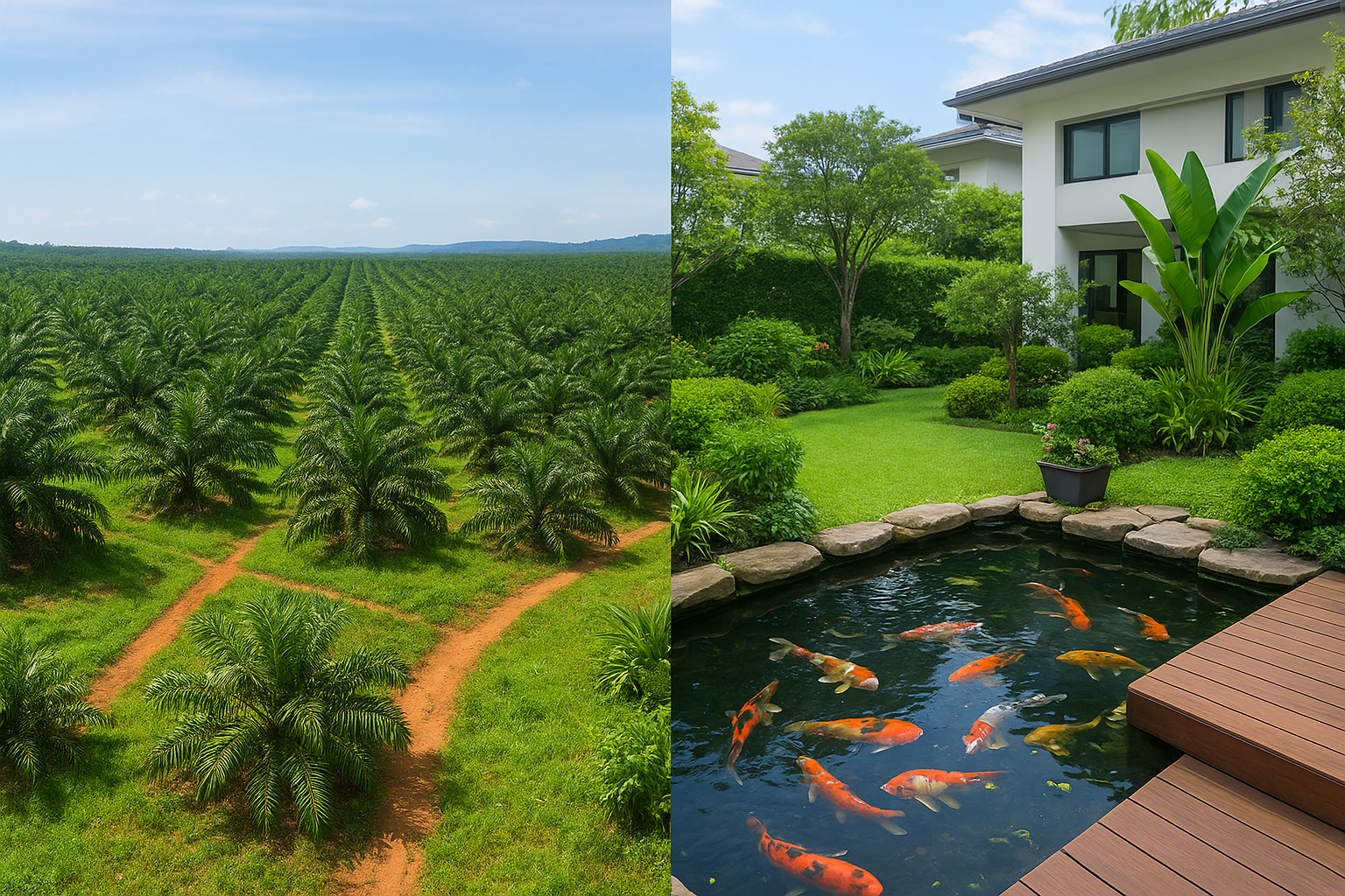 Examples of horticulture and agriculture in Malaysia