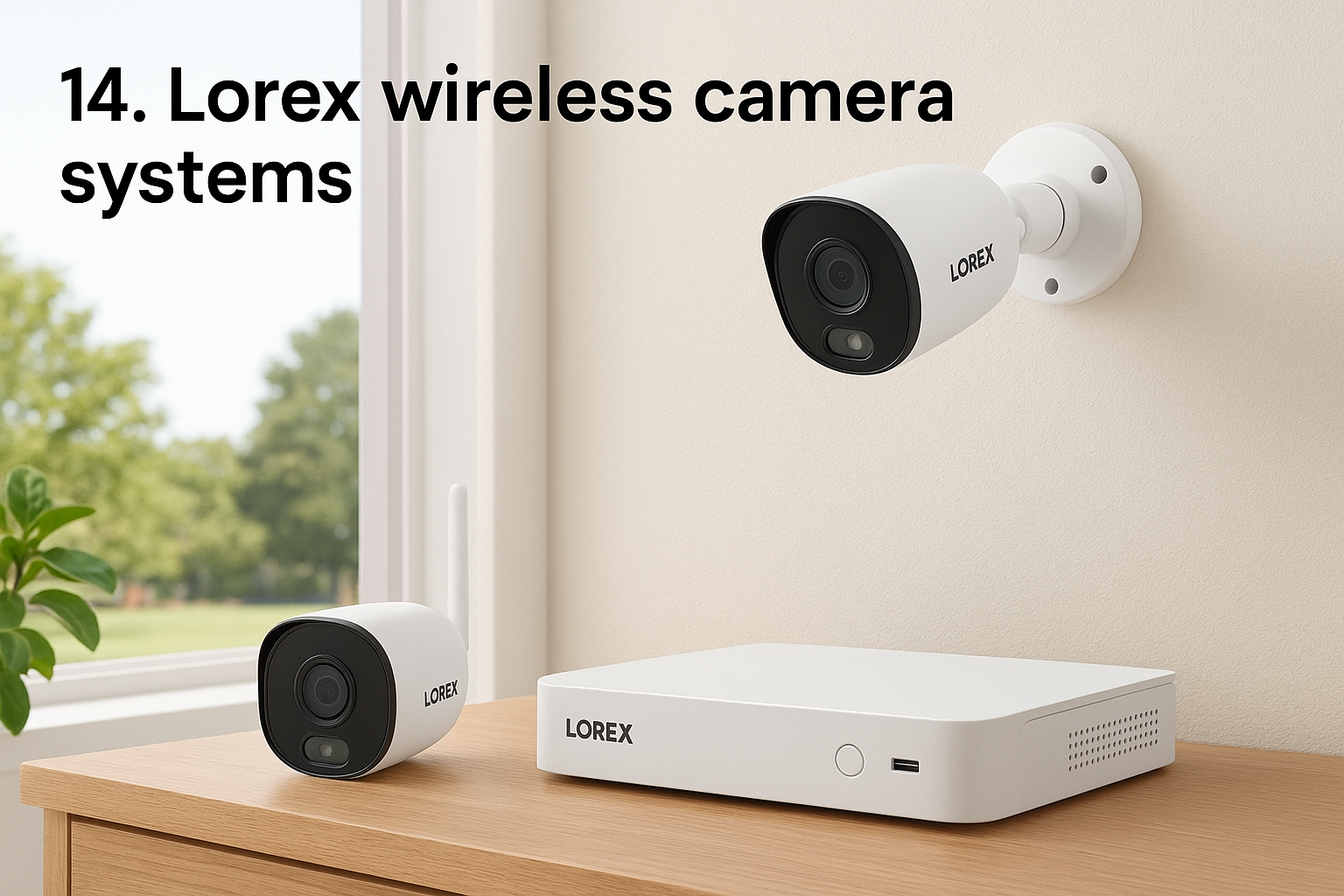 14. Lorex wireless camera systems