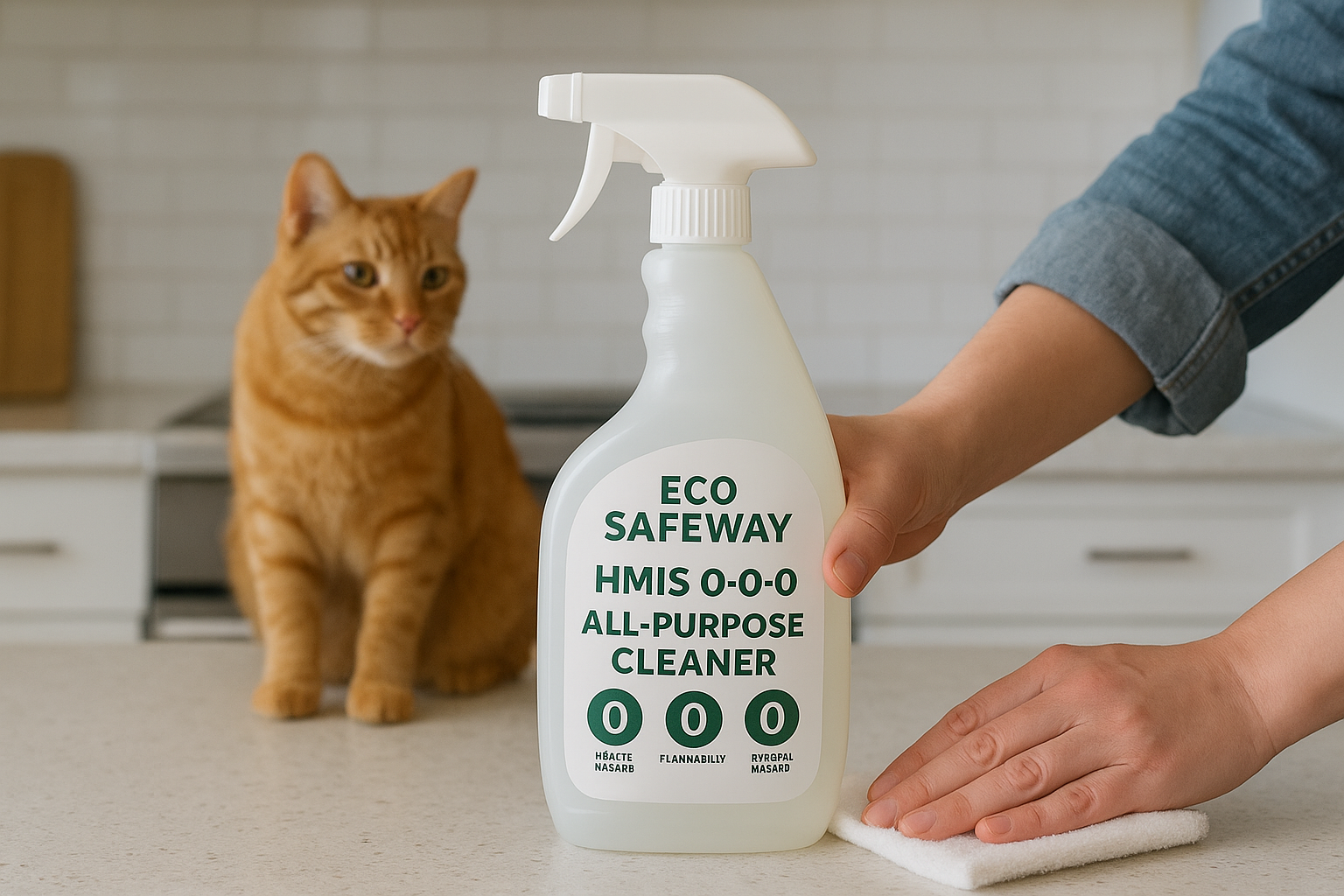 1. Eco Safeway HMIS 0-0-0 all-purpose cleaner