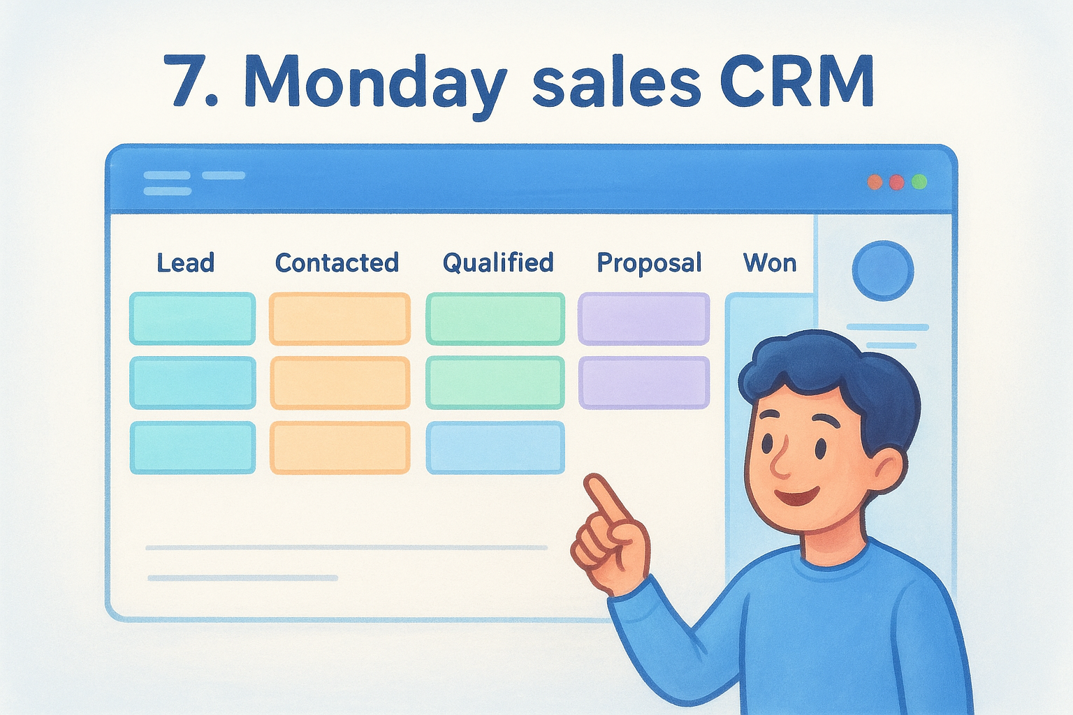 7. Monday sales CRM