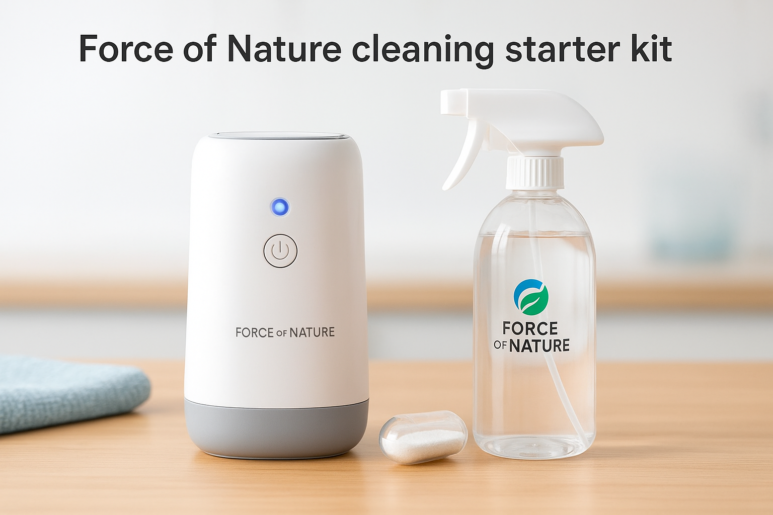 3. Force of Nature cleaning starter kit