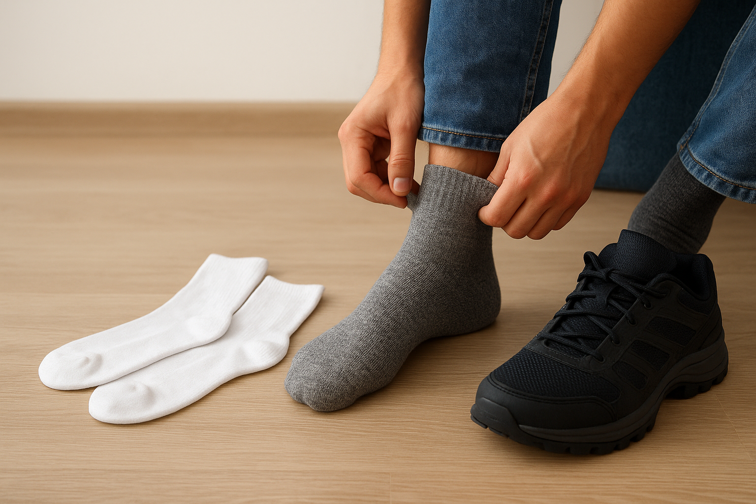 Step 5. Choose the right socks and footwear