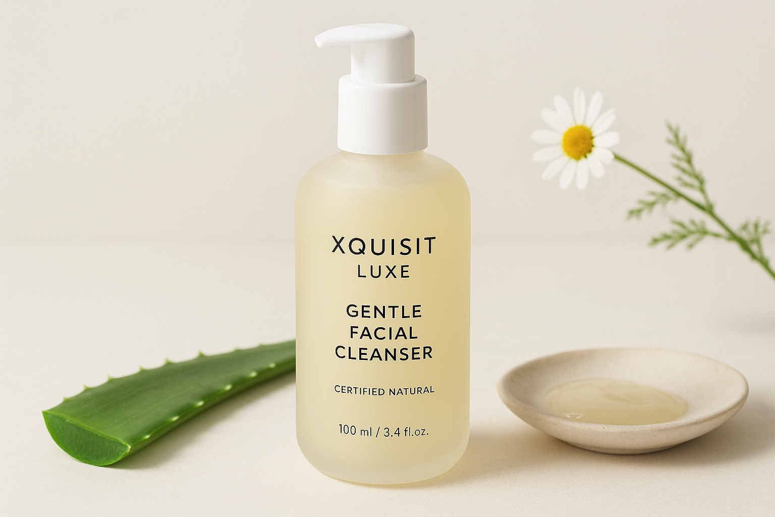 1. Xquisit Luxe gentle facial cleanser